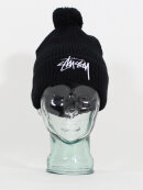 Stussy - Stussy - Stock Pom Beanie | Black