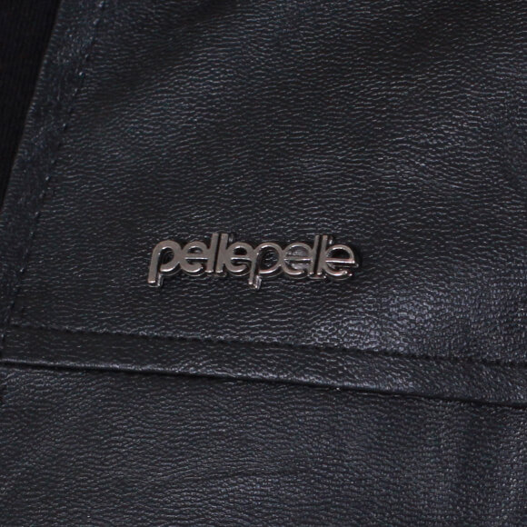 Pelle Pelle - Pelle Pelle - Mix-up Hooded Jacket | Black