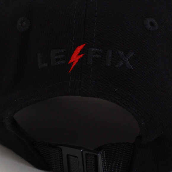 Le-fix - Le-fix - Baseball Kaj Embroidery Cap | Black