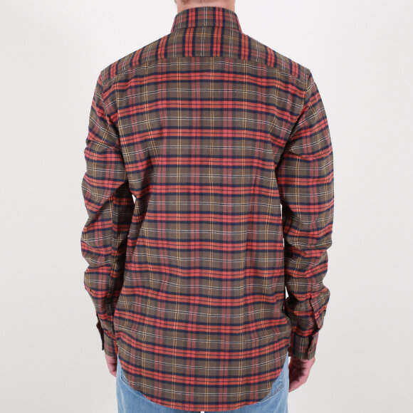 Le Fix - LF Classic Shirt | Green/orange