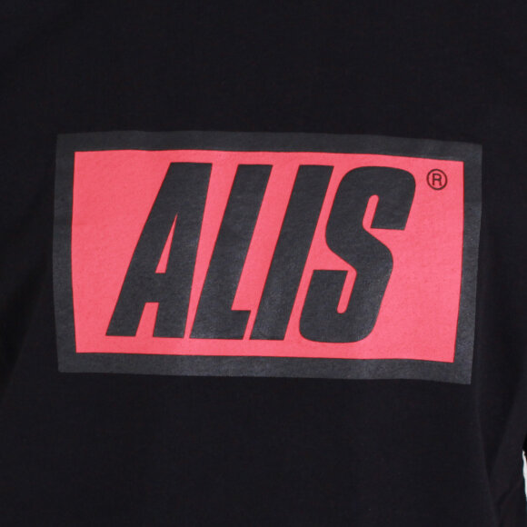Alis - Classic Box Logo T-shirt | Black