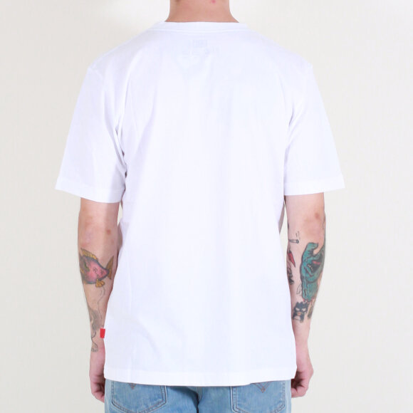 Alis - Classic Box Logo T-shirt | White