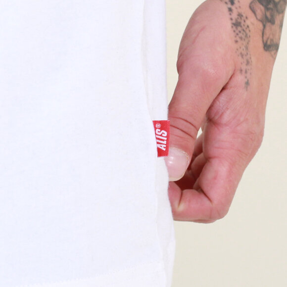 Alis - Classic Box Logo T-shirt | White