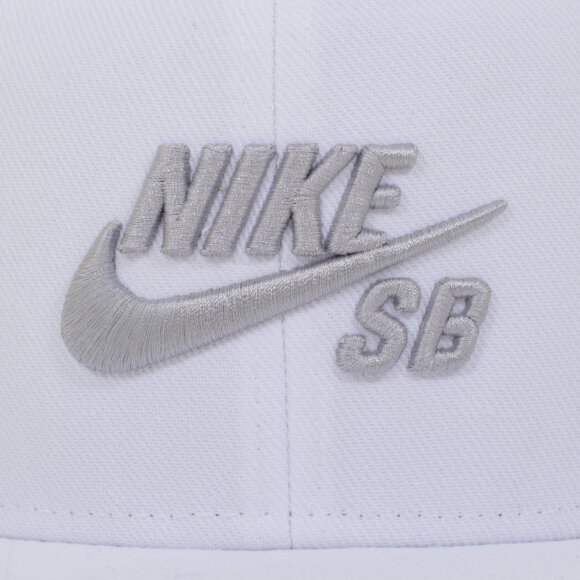 Nike SB - Nike SB - Icon Snapback | White/grey