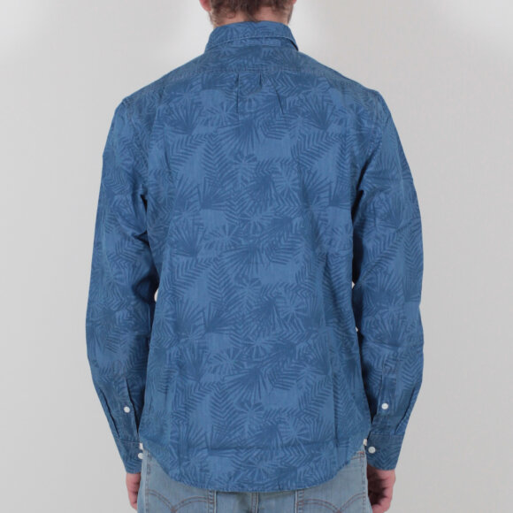 Lee - Button Down | Delft Blue