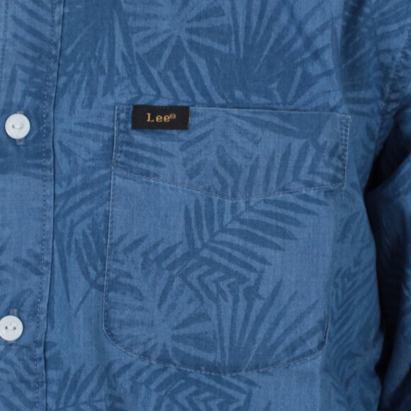 Lee - Button Down | Delft Blue