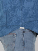 Lee - Button Down | Delft Blue