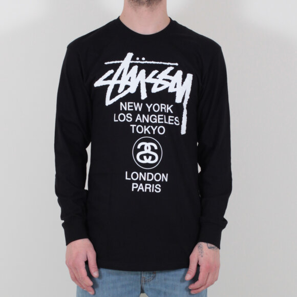 Stussy - Stussy - World Tour L/S T-shirt