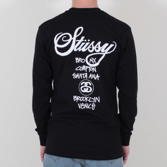 Stussy - Stussy - World Tour L/S T-shirt