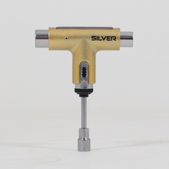 Silver - Silver - Premium Skateboard Tool | Gold