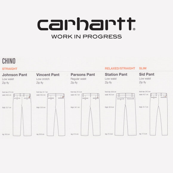 Carhartt WIP - Carhartt WIP - Sid Pant Twill | Blacksmith