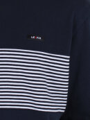 Le-fix - Le-fix - 3 Blocks L/S T-shirt | Navy