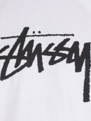 Stussy - Stussy - Stock L/S T-shirt | White