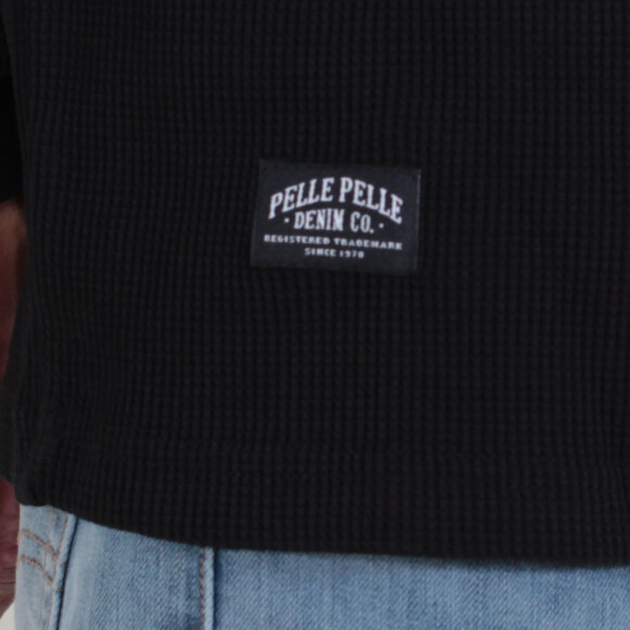 Pelle Pelle - Pelle Pelle - Basic Thermal T-shirt L/S | Black