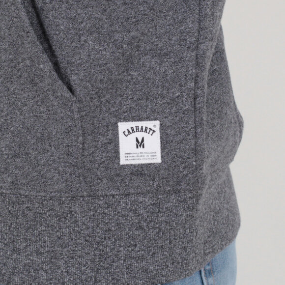 Carhartt WIP - Carhartt WIP - Hooded Holbrook  Sweat | Black Heather