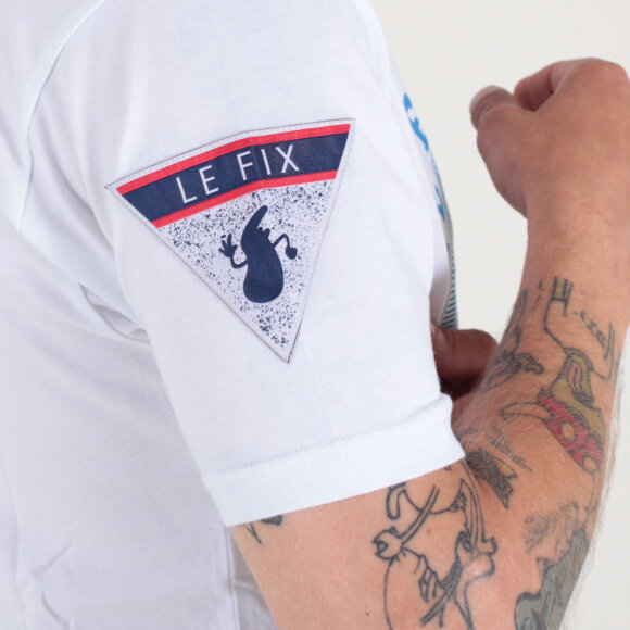 Le-fix - Le-fix - Circle Stone T-shirt | White